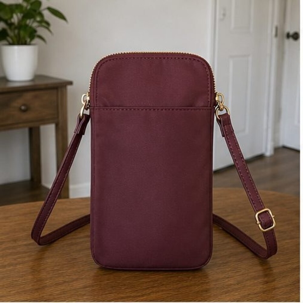 Sage Nylon Crossbody Bag